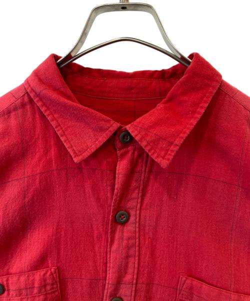 Patagonia（パタゴニア）Patagonia (パタゴニア) 長袖シャツ　53836 レッド サイズ:Mの古着・服飾アイテム