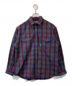 THE NORTHFACE PURPLELABELザ・ノースフェイス パープルレーベル）の古着「ウールチェックシャツ」｜マルチカラー