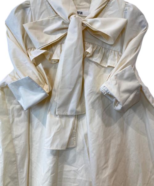 furfur（ファーファー）furfur (ファーファー) ボウタイチュニックブラウス RWFT232014 イエロー サイズ:FREEの古着・服飾アイテム