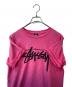 中古・古着 stussy (ステューシー) Tシャツ ピンク サイズ:S：7000円
