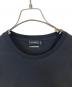 中古・古着 JIL SANDER (ジルサンダー) Tシャツ　JSML706005 ブラック サイズ:XL：5000円