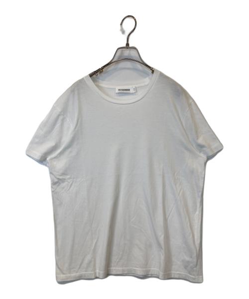 JIL SANDER（ジルサンダー）JIL SANDER (ジルサンダー) Tシャツ　JSUM706005 ホワイト サイズ:Lの古着・服飾アイテム