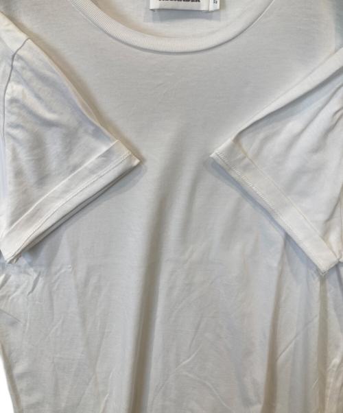 JIL SANDER（ジルサンダー）JIL SANDER (ジルサンダー) Tシャツ　JSUM706005 ホワイト サイズ:Lの古着・服飾アイテム