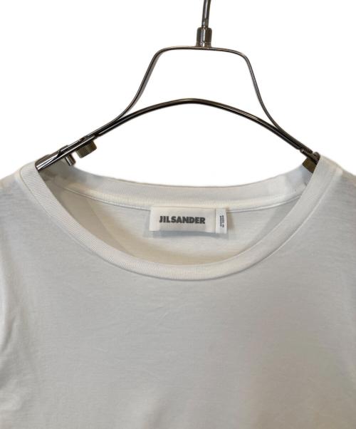 JIL SANDER（ジルサンダー）JIL SANDER (ジルサンダー) Tシャツ　JSUM706005 ホワイト サイズ:Lの古着・服飾アイテム