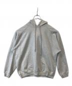 AURALEEオーラリー）の古着「SUPER SOFT SWEAT BIG P/O PARKA　A21SP01GU」｜グレー