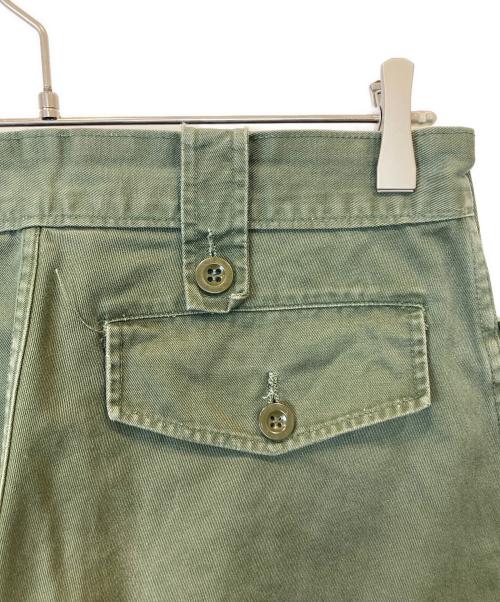 MILITARY（ミリタリー）MILITARY (ミリタリー) カーゴパンツ グリーン サイズ:4DEの古着・服飾アイテム