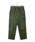 MILITARY（ミリタリー）の古着「カーゴパンツ」｜グリーン