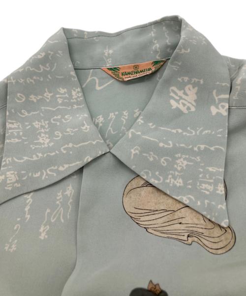 Sun Surf（サンサーフ）Sun Surf (サンサーフ) アロハシャツ SS32948 スカイブルー サイズ:Mの古着・服飾アイテム