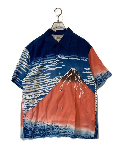 Sun Surf（サンサーフ）Sun Surf (サンサーフ) アロハシャツ SS37917 ブルー サイズ:Lの古着・服飾アイテム