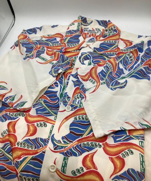 Sun Surf（サンサーフ）Sun Surf (サンサーフ) アロハシャツ SS32702 ブルー サイズ:Lの古着・服飾アイテム