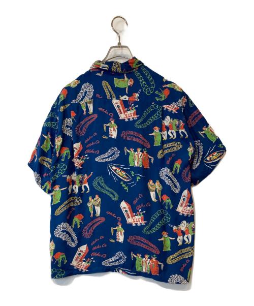 Sun Surf（サンサーフ）Sun Surf (サンサーフ) アロハシャツ SS38320 ブルー サイズ:Lの古着・服飾アイテム