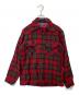 PENDLETON（ペンドルトン）の古着「ウールチェックシャツ　70's」｜レッド