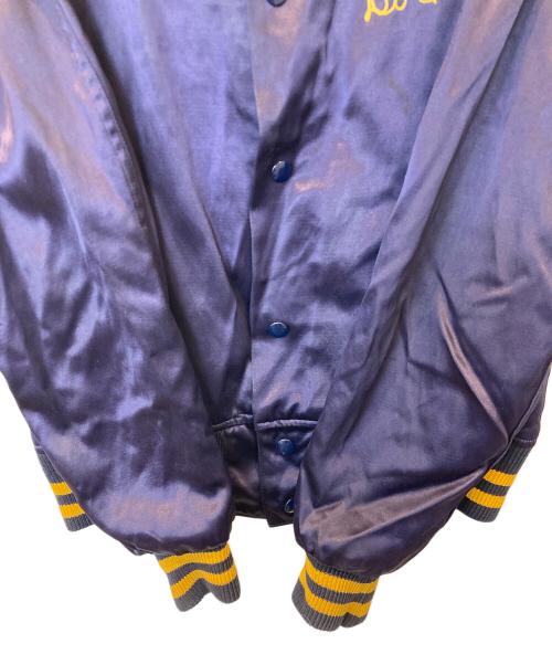 Champion（チャンピオン）Champion (チャンピオン) Satin Award Jacket　50's ランタグ ネイビー サイズ:34の古着・服飾アイテム