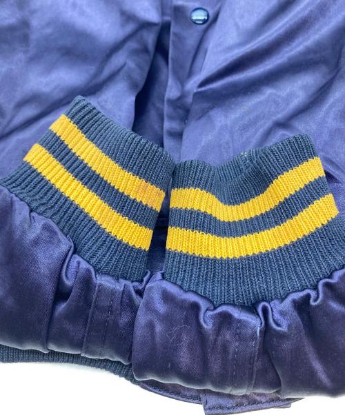 Champion（チャンピオン）Champion (チャンピオン) Satin Award Jacket　50's ランタグ ネイビー サイズ:34の古着・服飾アイテム