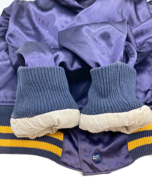 Champion（チャンピオン）Champion (チャンピオン) Satin Award Jacket　50's ランタグ ネイビー サイズ:34の古着・服飾アイテム