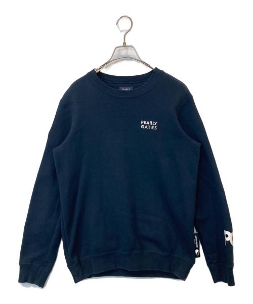 PEARLY GATES（パーリーゲイツ）PEARLY GATES (パーリーゲイツ) スウェット 053-1262007 ネイビー サイズ:4の古着・服飾アイテム
