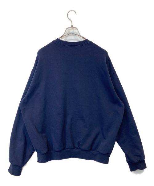 MARITHE+FRANCOIS GIRBAUD（マリテフランソワジルボー）MARITHE+FRANCOIS GIRBAUD (マリテフランソワジルボー) FLOWER GRAPHIC SWEATSHIRT　ｽｳｪｯﾄ　2460010661 ネイビー サイズ:Lの古着・服飾アイテム