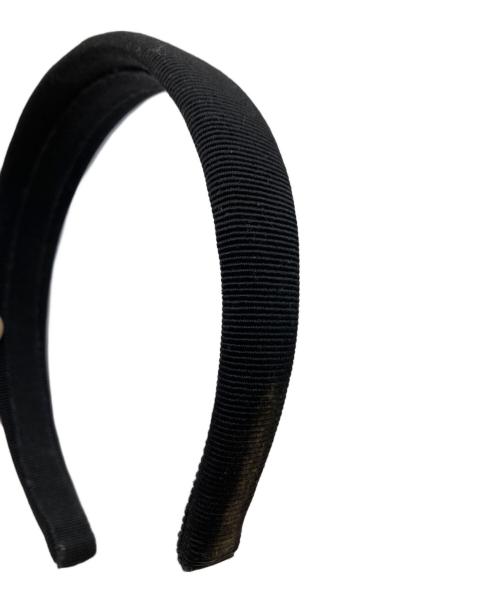 Salvatore Ferragamo（サルヴァトーレ フェラガモ）Salvatore Ferragamo (サルヴァトーレ フェラガモ) カチューシャ ブラックの古着・服飾アイテム