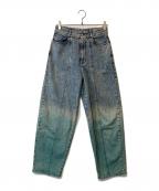 STELLA McCARTNEYステラマッカートニー）の古着「グラデーションデニムパンツ 600259 SNH56」｜インディゴ