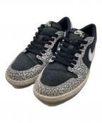 NIKEナイキ）の古着「Air Jordan 1 Retro Low Black Cemen スニーカー CZ0790-001」｜ブラック