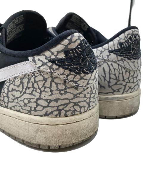 NIKE（ナイキ）NIKE (ナイキ) Air Jordan 1 Retro Low Black Cemen スニーカー CZ0790-001 ブラック サイズ:28.5㎝の古着・服飾アイテム