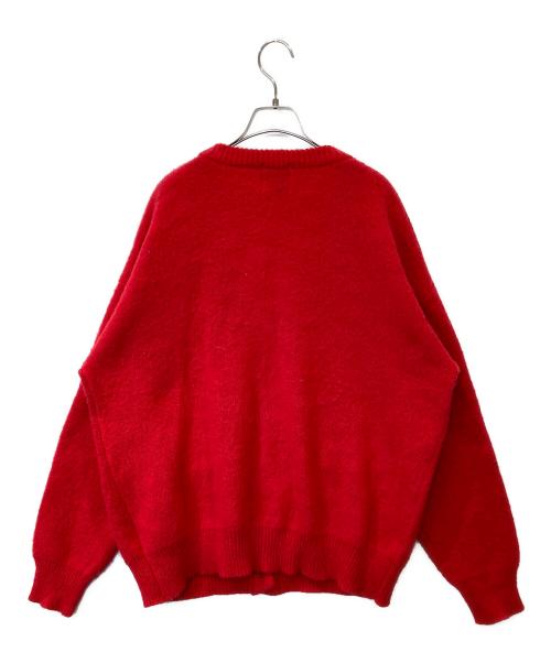 MARY QUANT（マリークヮント）MARY QUANT (マリークヮント) PUBLUX (パブリュクス) 厚手カーディガン　PB0530-4 レッド サイズ:FREEの古着・服飾アイテム