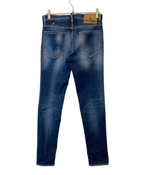 DSQUARED2（ディースクエアード）DSQUARED2 (ディースクエアード) Regulae jean　S74LB1517 デニムパンツ インディゴ サイズ:46の古着・服飾アイテム