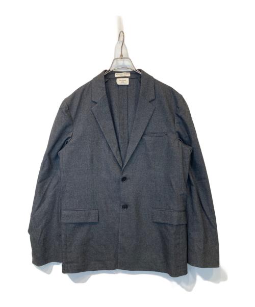 BOTTEGA VENETA（ボッテガベネタ）BOTTEGA VENETA (ボッテガベネタ) テーラードジャケット EPBV-19-2490 グレー サイズ:46の古着・服飾アイテム