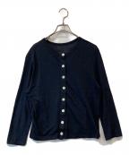 中川政七商店ナカガワマサシチショウテン）の古着「薄手麻のカーディガン」｜ネイビー