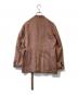 6(ROKU) BEAUTY&YOUTH (ロク ビューティーアンドユース) HEAVY LINEN JACKET 8622-209-0074 ジャケット ピンク サイズ:36：4000円