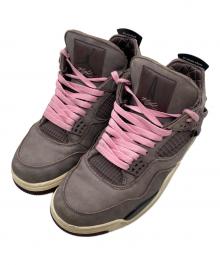 NIKE×A Ma Maniere（ナイキ×ア・マ・マニエール）の古着「Air Jordan 4 "Violet Ore"　スニーカー　DV6773-220」｜ブラウン