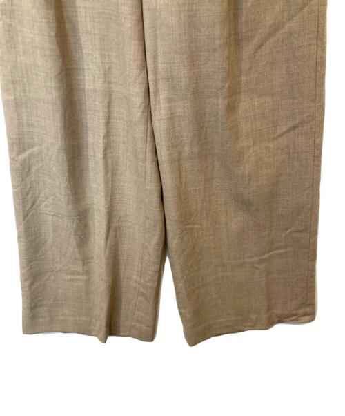 PUBLIC TOKYO（パブリックトウキョウ）PUBLIC TOKYO (パブリックトウキョウ) タックパンツ　700541001 ブラウン サイズ:1の古着・服飾アイテム