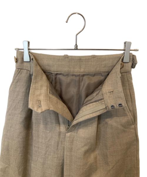 PUBLIC TOKYO（パブリックトウキョウ）PUBLIC TOKYO (パブリックトウキョウ) タックパンツ　700541001 ブラウン サイズ:1の古着・服飾アイテム