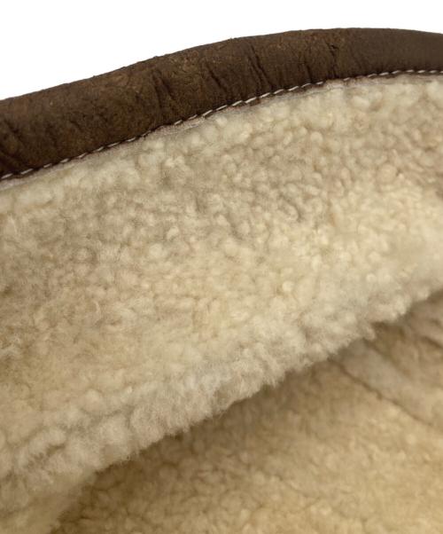 Cinquanta（チンクワンタ）Cinquanta (チンクワンタ) ムートンコート ブラウン サイズ:46の古着・服飾アイテム