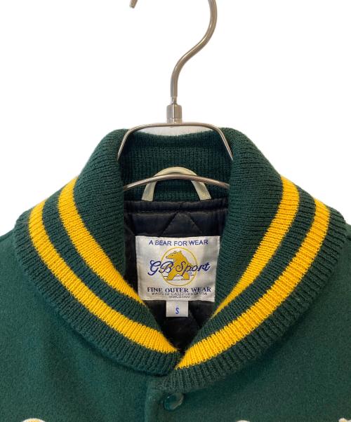 GB sport（ゴールデンベアスポーツ）GB sport (ゴールデンベアスポーツ) スタジャン グリーン サイズ:Sの古着・服飾アイテム