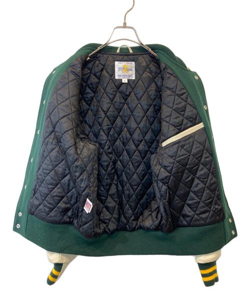 GB sport（ゴールデンベアスポーツ）GB sport (ゴールデンベアスポーツ) スタジャン グリーン サイズ:Sの古着・服飾アイテム