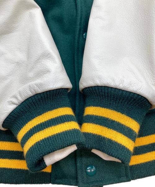 GB sport（ゴールデンベアスポーツ）GB sport (ゴールデンベアスポーツ) スタジャン グリーン サイズ:Sの古着・服飾アイテム