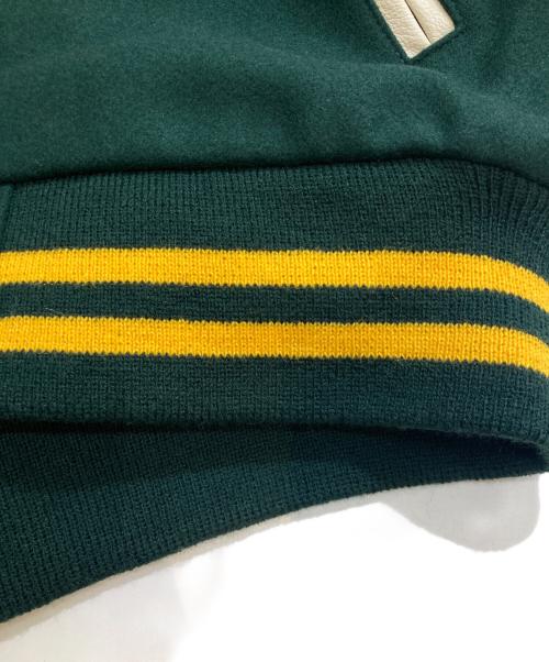 GB sport（ゴールデンベアスポーツ）GB sport (ゴールデンベアスポーツ) スタジャン グリーン サイズ:Sの古着・服飾アイテム