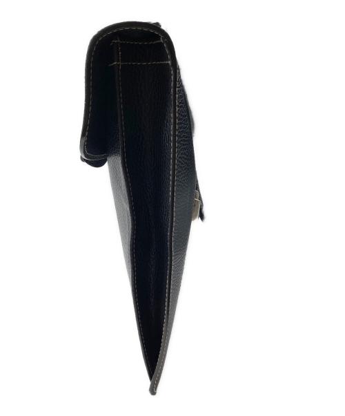 E MARINELLA（イー マリネッラ）E MARINELLA (イー マリネッラ) ブリーフケース ブラックの古着・服飾アイテム