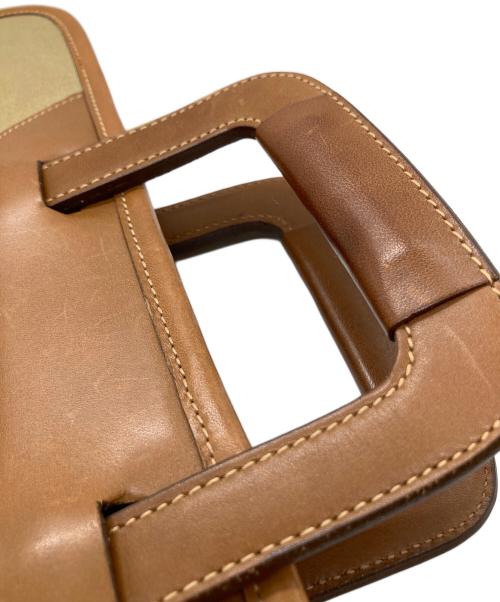 GHURKA（グルカ）GHURKA (グルカ) THE ATTACHE REGISTERED BAG ベージュ×ブラウンの古着・服飾アイテム