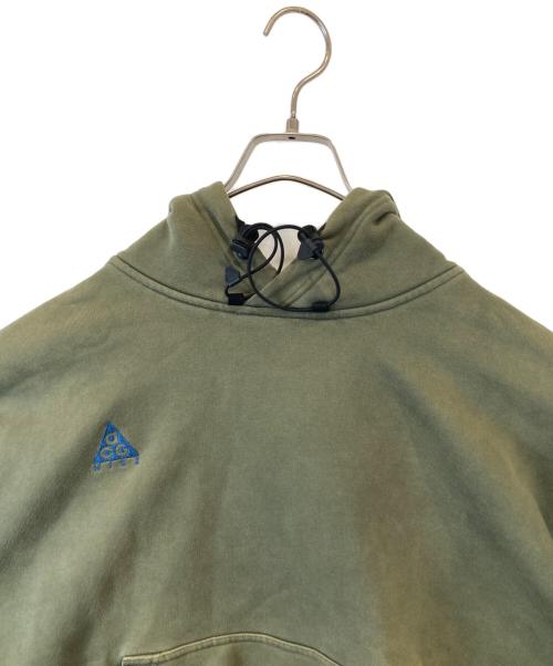 NIKE ACG（ナイキエーシージー）NIKE ACG (ナイキエージーシー) AS M NRG ACG HOODIE BQ7199-325 パーカー グリーン サイズ:Lの古着・服飾アイテム