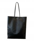 UNKNOWN PRODUCTSアンノウン プロダクツ）の古着「レザー ペーパーバッグ」｜ブラック