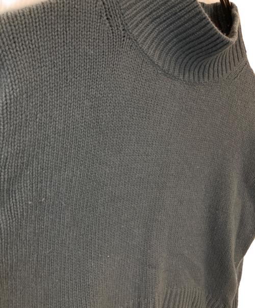 GALERIE VIE（ギャルリーヴィー）GALERIE VIE (ギャルリーヴィー) ファインウール ハイネックプルオーバー グリーン サイズ:Sの古着・服飾アイテム
