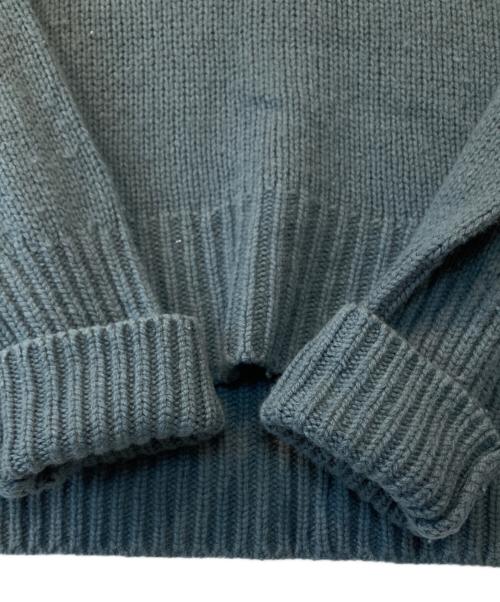 GALERIE VIE（ギャルリーヴィー）GALERIE VIE (ギャルリーヴィー) ファインウール ハイネックプルオーバー グリーン サイズ:Sの古着・服飾アイテム