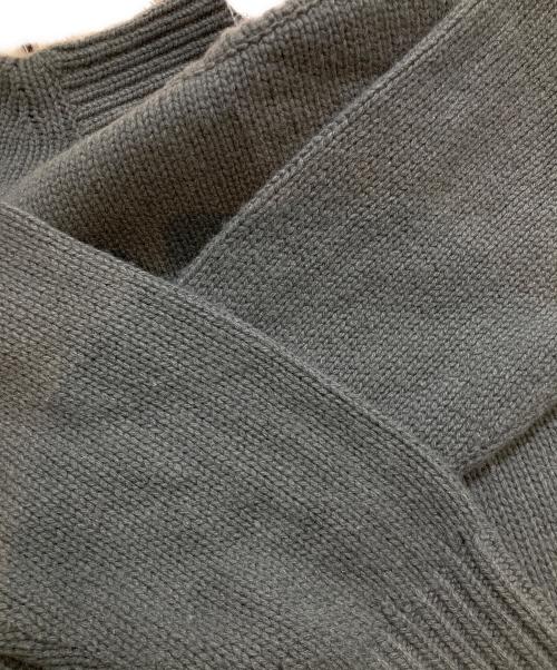 GALERIE VIE（ギャルリーヴィー）GALERIE VIE (ギャルリーヴィー) ファインウール ハイネックプルオーバー グリーン サイズ:Sの古着・服飾アイテム