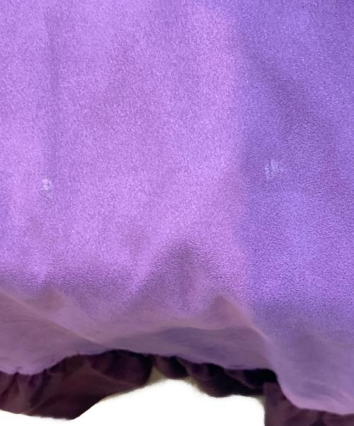 Noble（ノーブル）Noble (ノーブル) フェイクスウェードバイカラーワンピース　22040240529020 パープル サイズ:FREEの古着・服飾アイテム