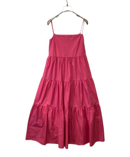 JOIEVE（ジョエブ）JOIEVE　 (ジョエブ) Summer tiered onepiece　64-26-0073-594 ピンク サイズ:36の古着・服飾アイテム