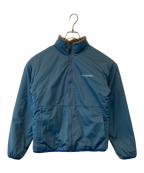 Columbiaコロンビア）の古着「シカゴアベニューリバーシブルフリースジャケット PL0505」｜ブラウン×ブルー