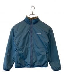 Columbia（コロンビア）の古着「シカゴアベニューリバーシブルフリースジャケット PL0505」｜ブラウン×ブルー