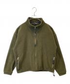 EMSエースタンマウンテンスポーツ）の古着「フリースジャケット」｜カーキ